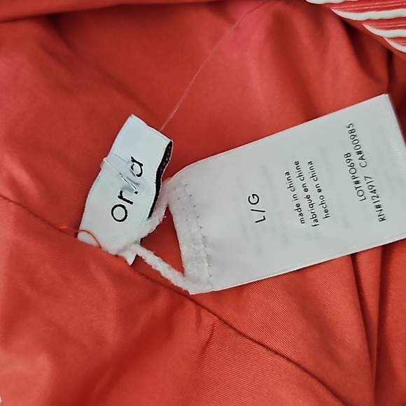 Onia Michelle Belted Striped One-Piece Swimsuit - Picture 6 of 6